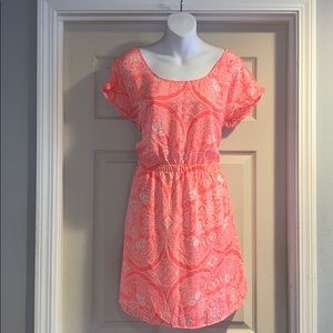 American Eagle Neon Orange Dress Size Large NWT